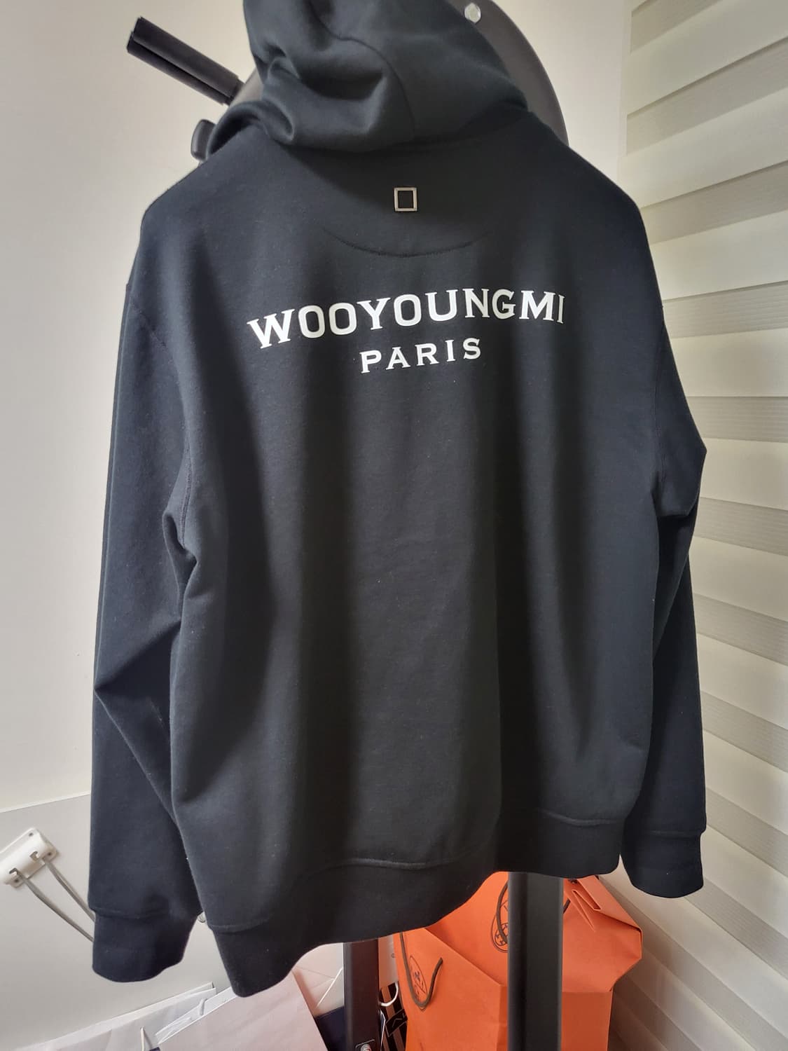 24SS 우영미 백로고 후드집업 48사이즈 상품이미지5