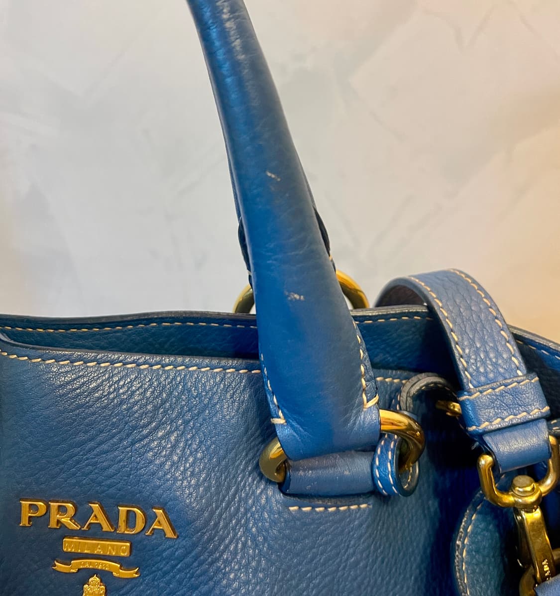 프라다 비텔로 다이노(Prada Vitello Daino) 투웨이백 상품이미지5