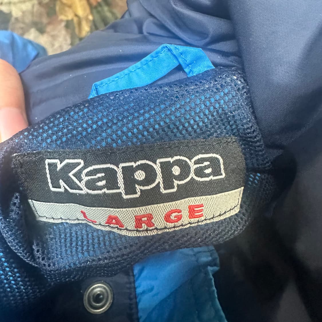 카파 빈티지 올드스쿨 이탈리아 스카이블루바람막이 L 상품이미지3