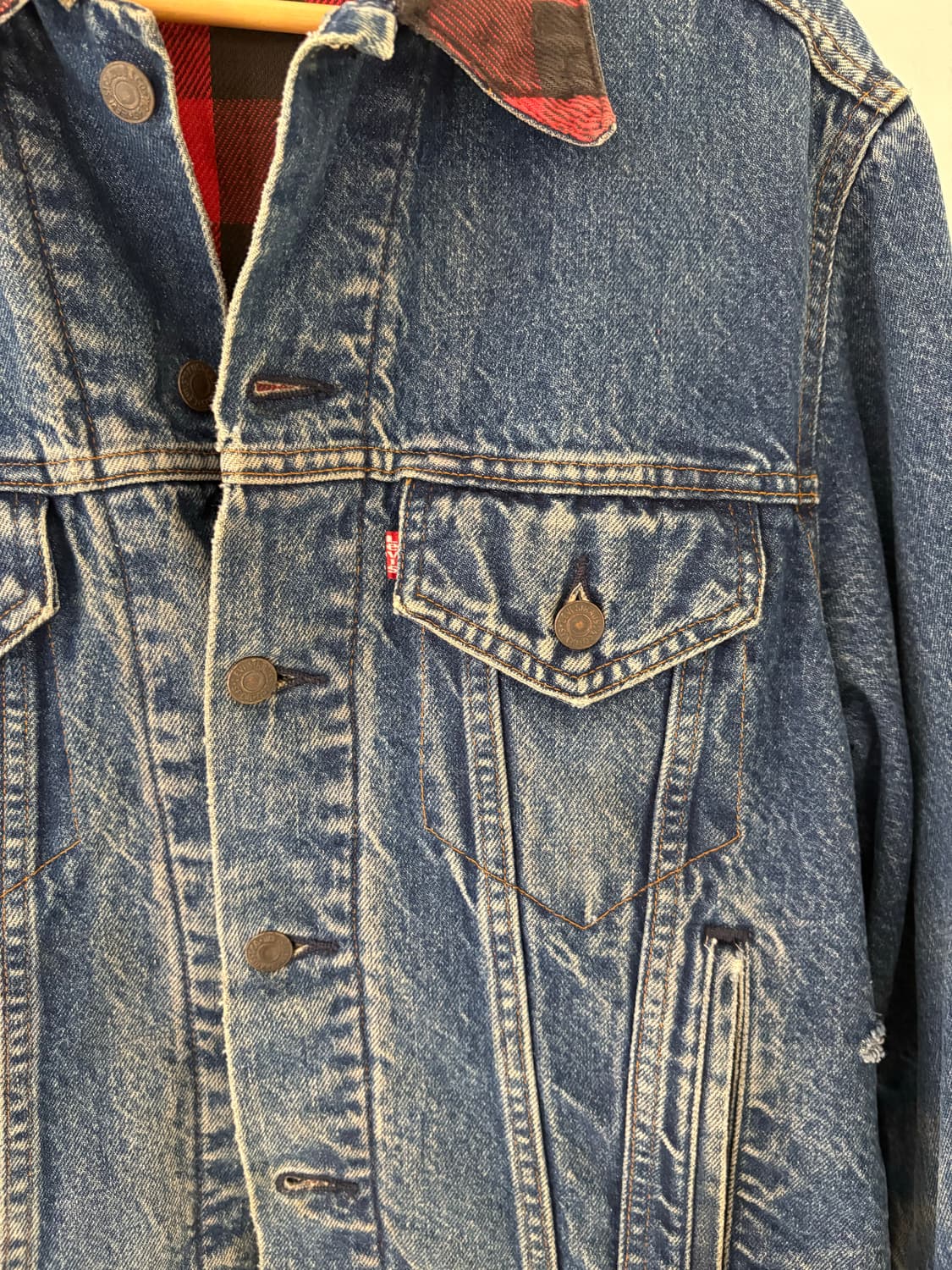 80's Vintage Levis Denim Jacket.  상품이미지3
