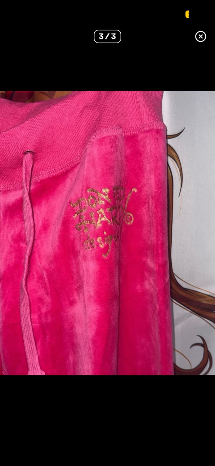 에드하디 벨벳 로우라이즈 팬츠 상품이미지3