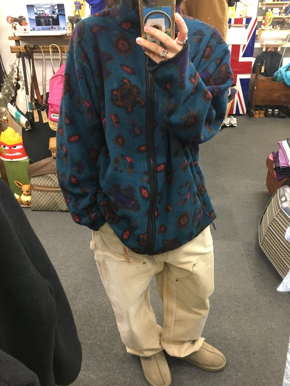 90's Rei 플리스 집업(usa) 상품이미지2