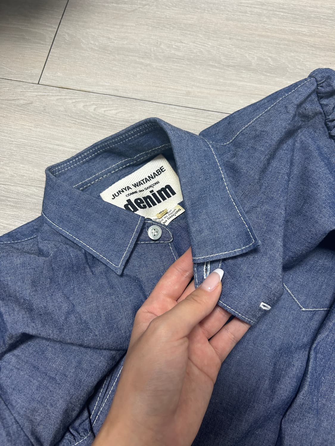 Junyawatanabe & Com de Garçons denim 셔츠 상품이미지1