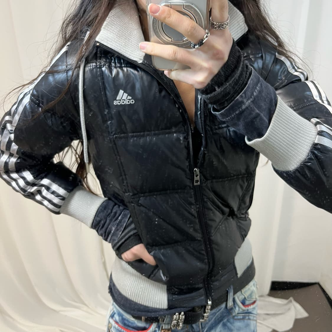 Adidas 00’s Black Lightweight Padding  상품이미지3