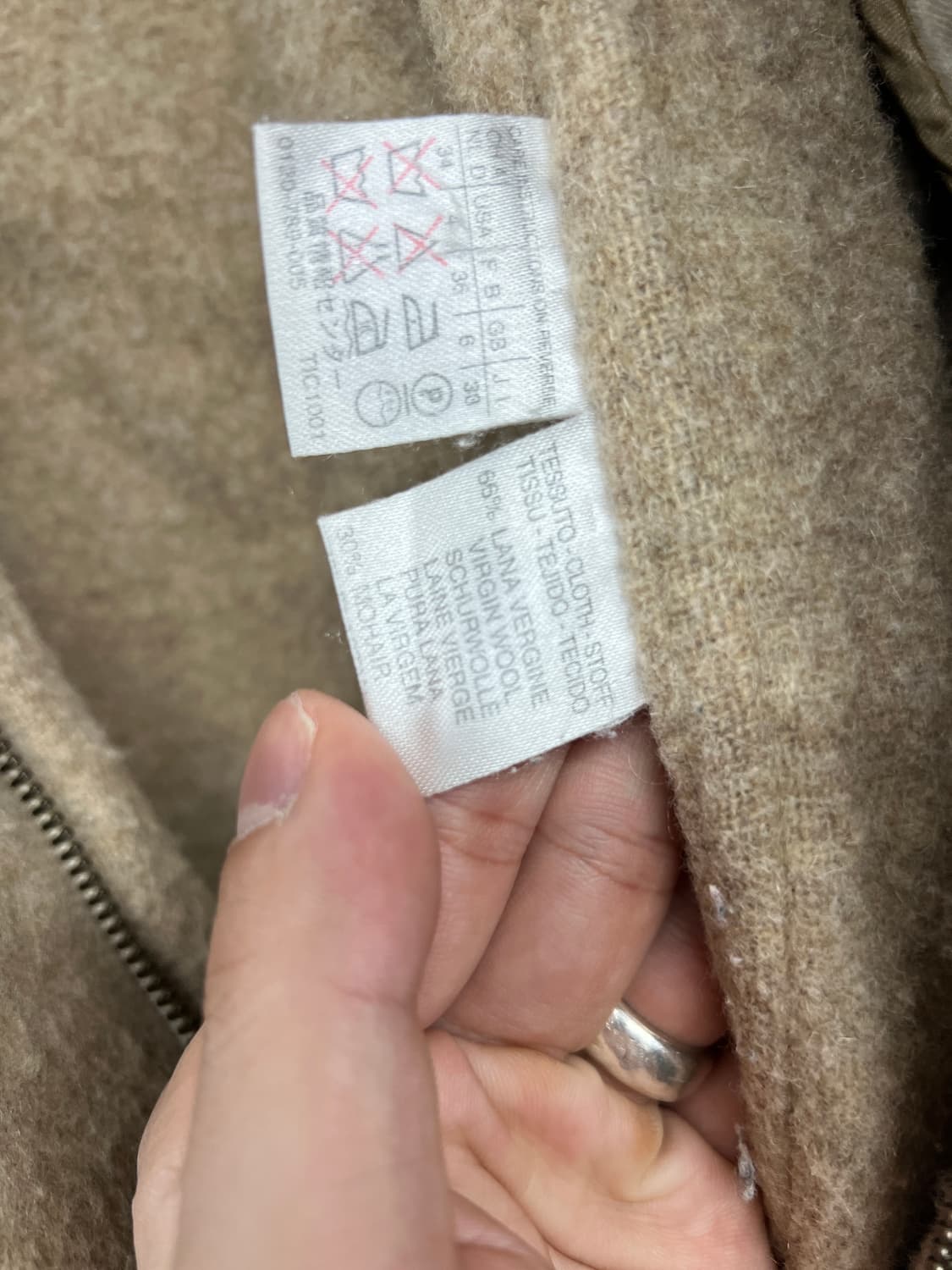 막스마라 막스앤코 모헤어 모즈파카 상품이미지7