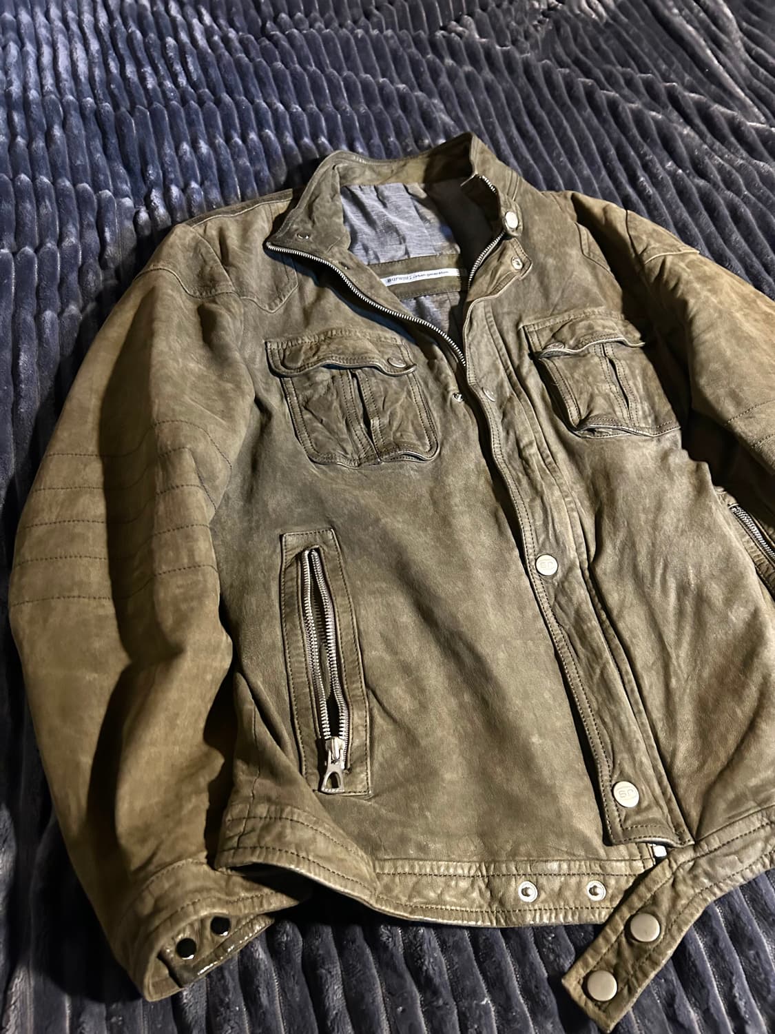 Series Sheep Skin Biker Jacket 상품이미지6