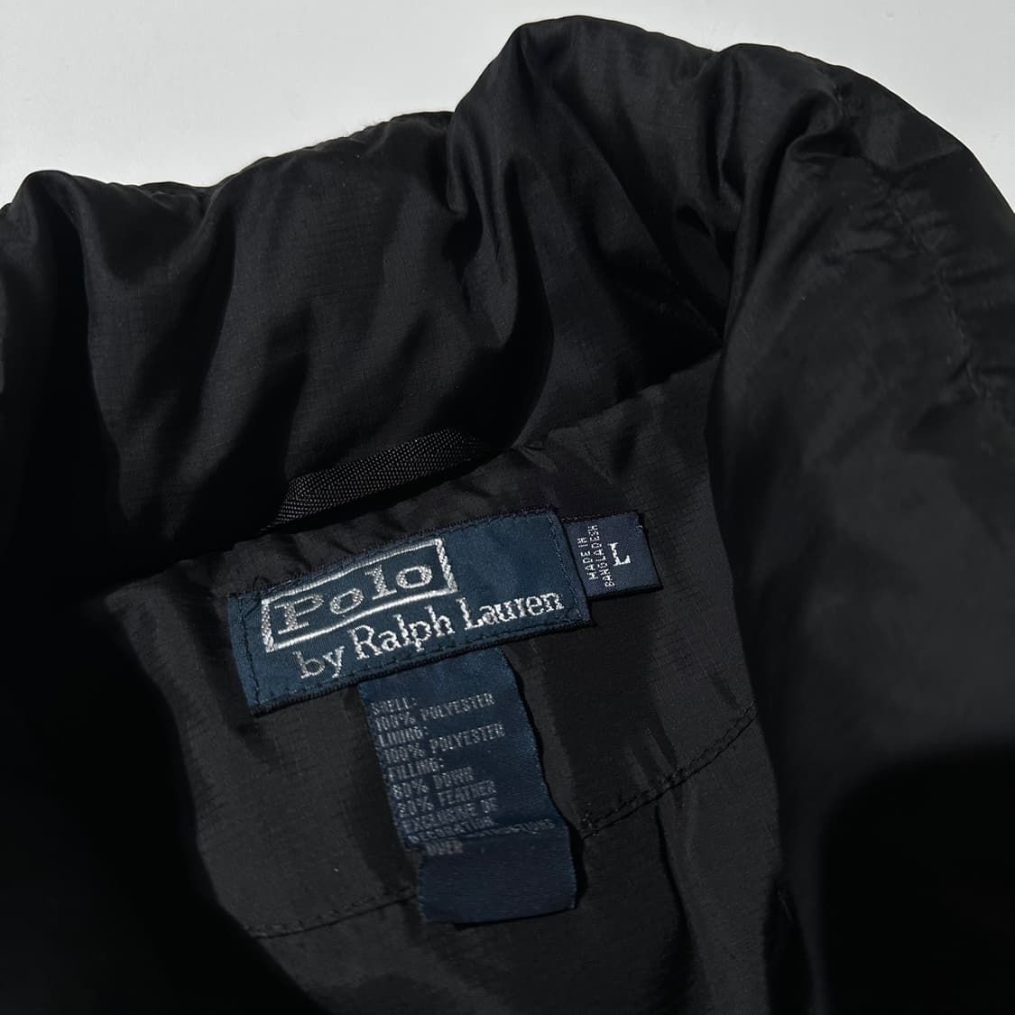폴로 랄프로렌 다운 푸퍼 패딩 블랙 상품이미지5