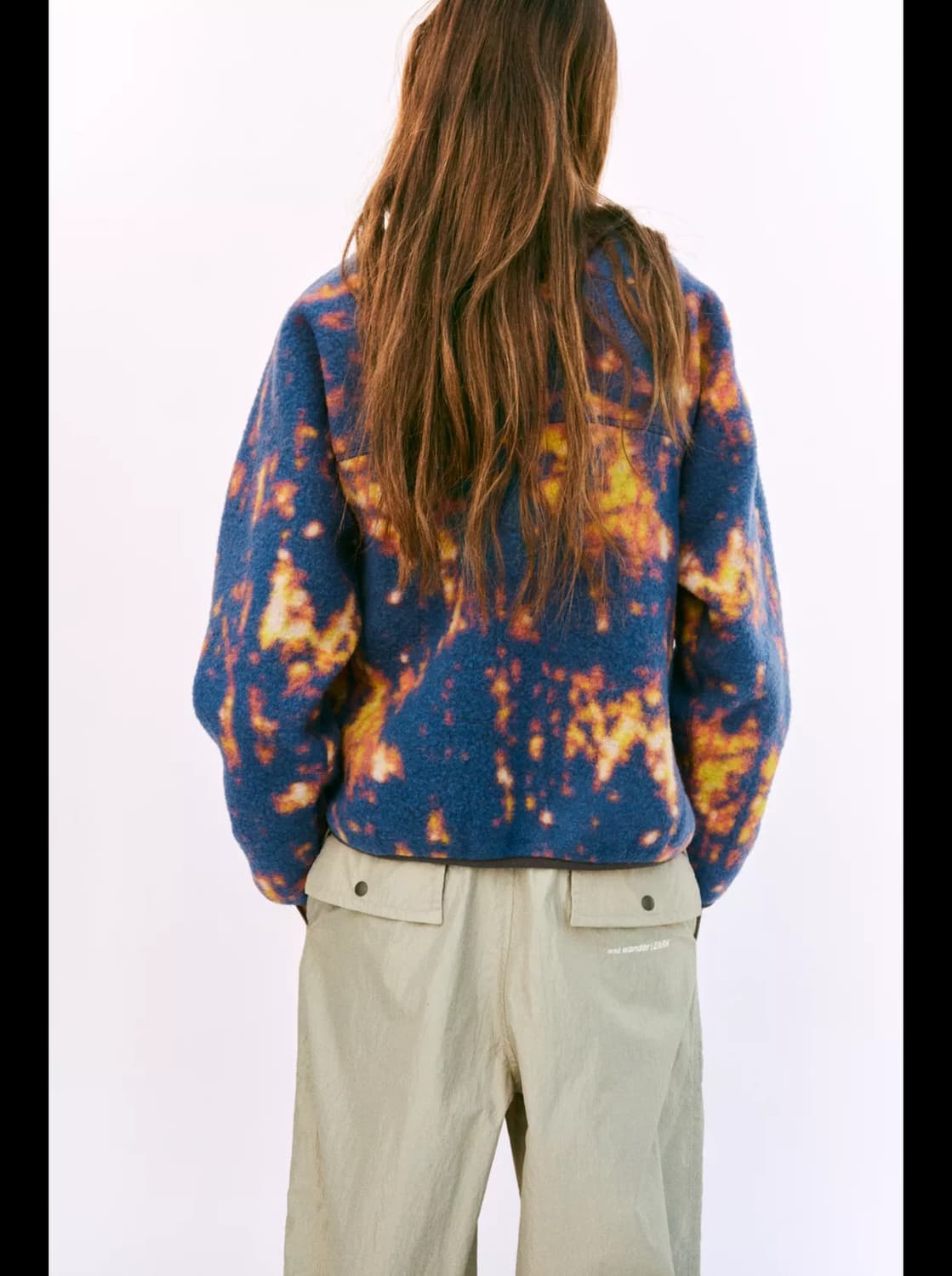 [S] 자라x앤드 원더 플리스 자켓 울 멀티컬러 상품이미지3