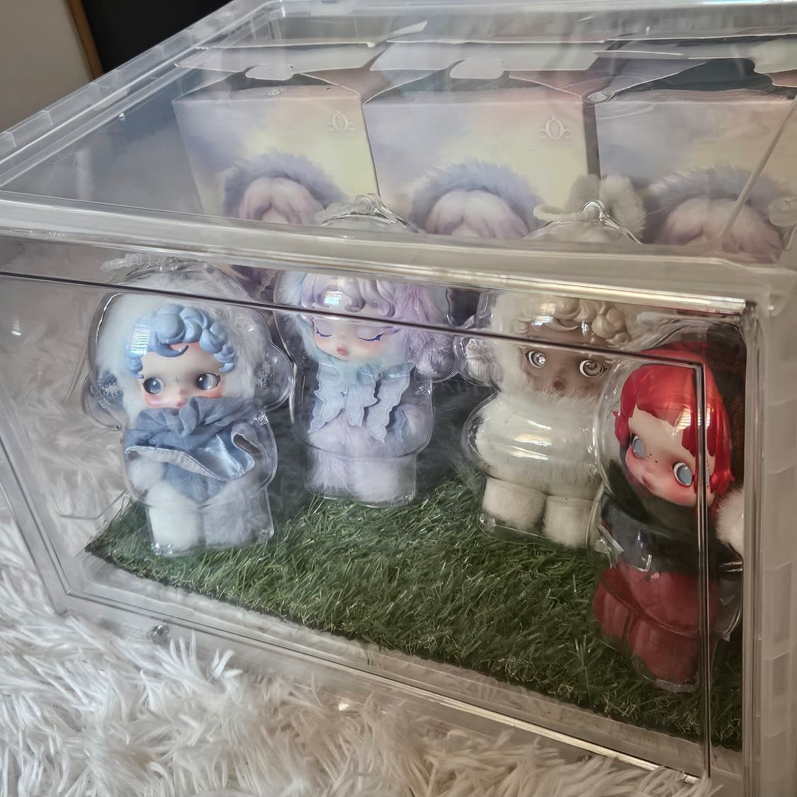 (일괄) 스컬판다 키링 4종 + 인형 케이스 + 보관 케이스 상품이미지5