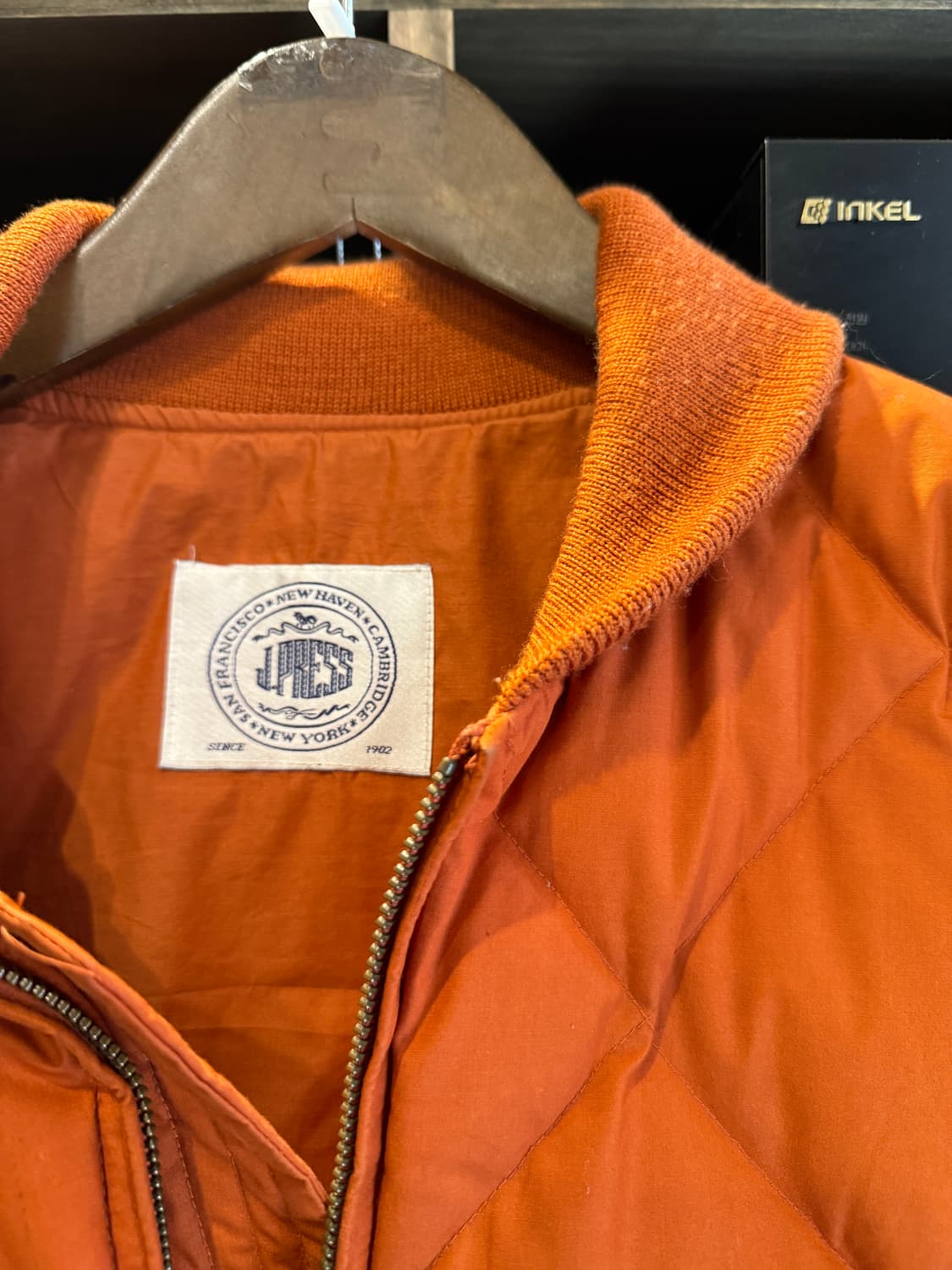 제이프레스 구스다운 퀼팅자켓 M(L) 상품이미지3