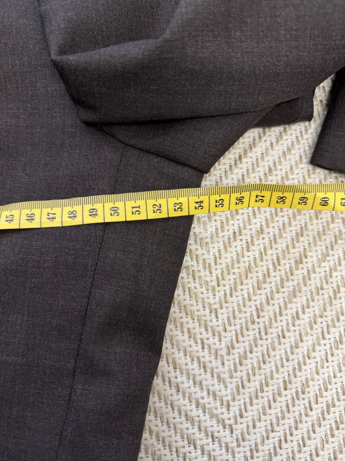 정품) 수트서플라이 브라운 남성 자켓 하의 셋업 100/32 상품이미지6