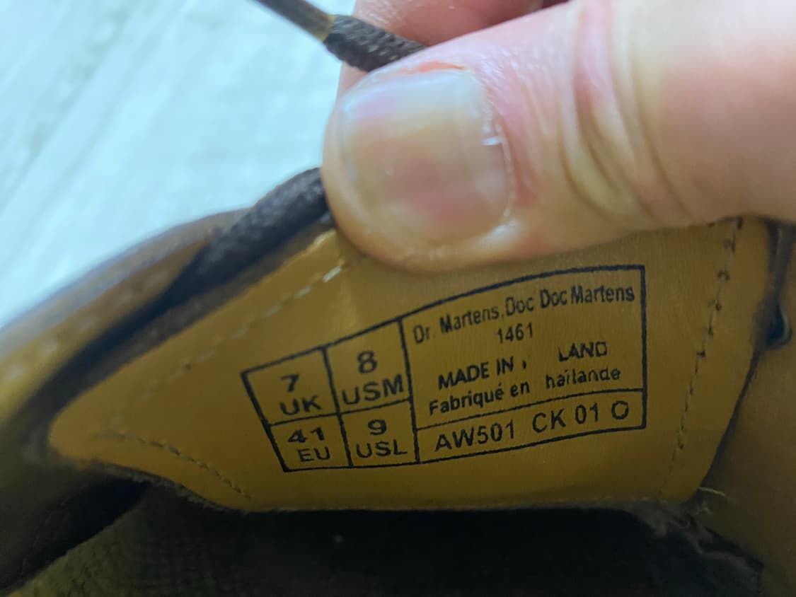 닥터마틴 1461 3홀 크레이지홀스 260 상품이미지7