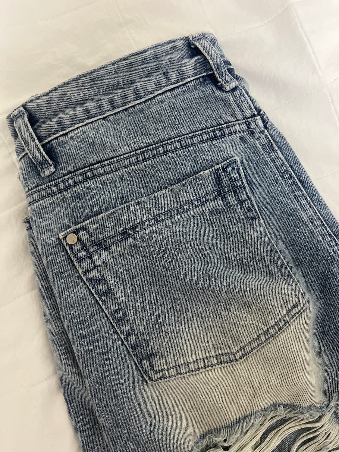 트리밍버드Scratch Damage Denim Pants [ Blue ] 상품이미지4