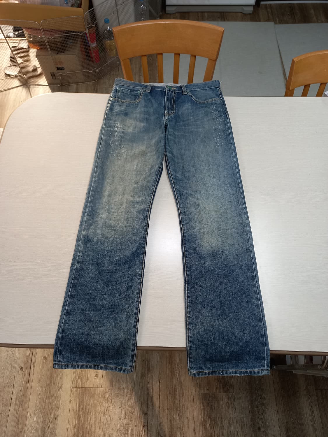 32 리바이스523 데미지워싱 일자진 32-364 상품이미지1