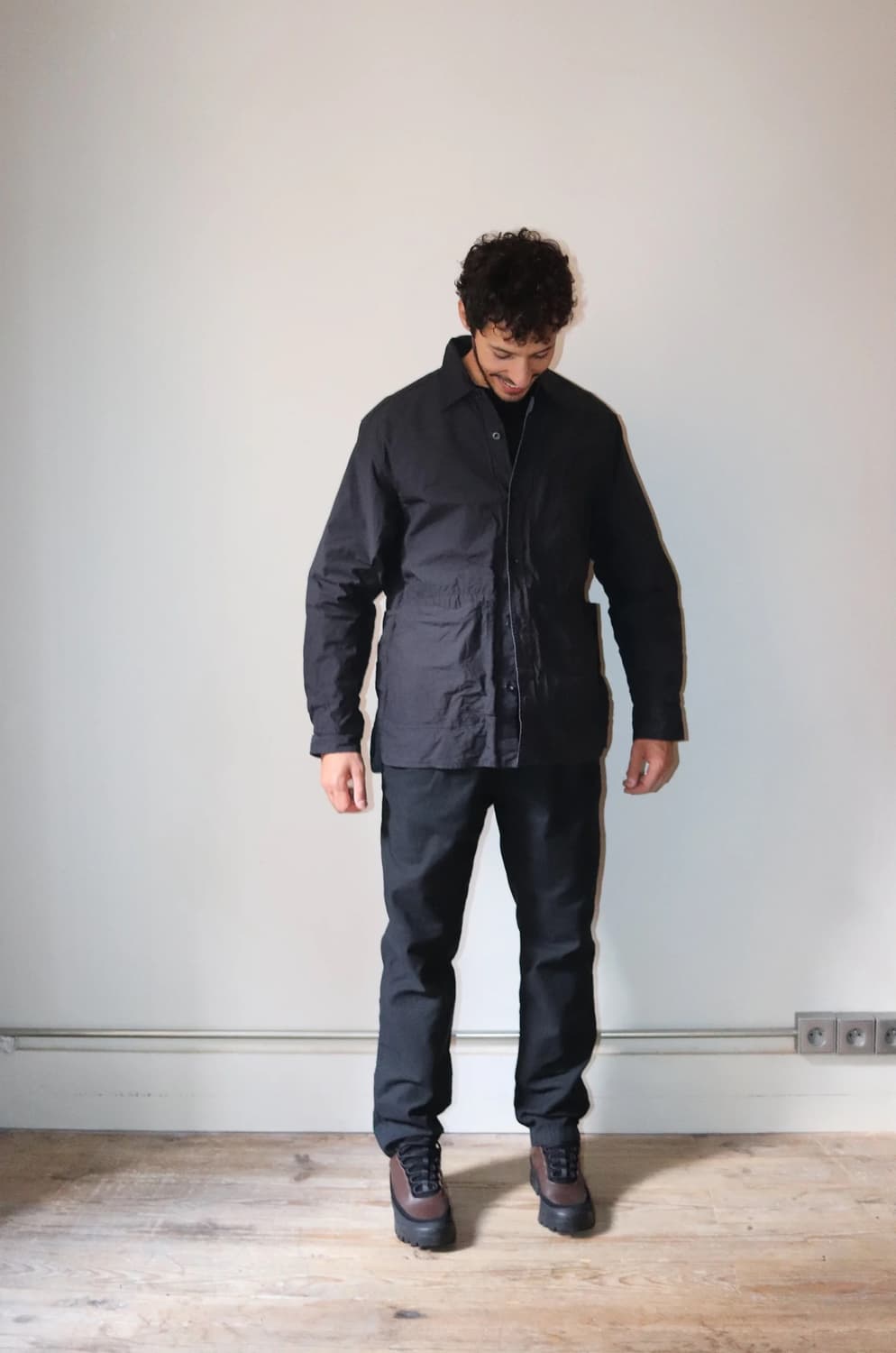 사쥬 드 크레 코튼 트윌 셔츠 재킷 M 상품이미지9