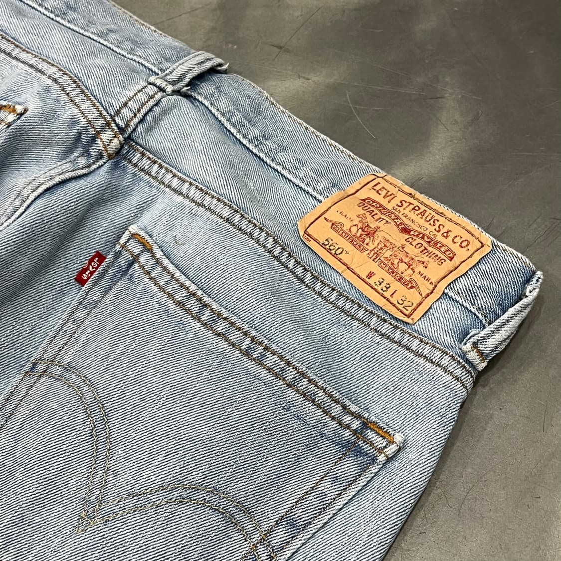  리바이스 560 데님팬츠 y15483 상품이미지6