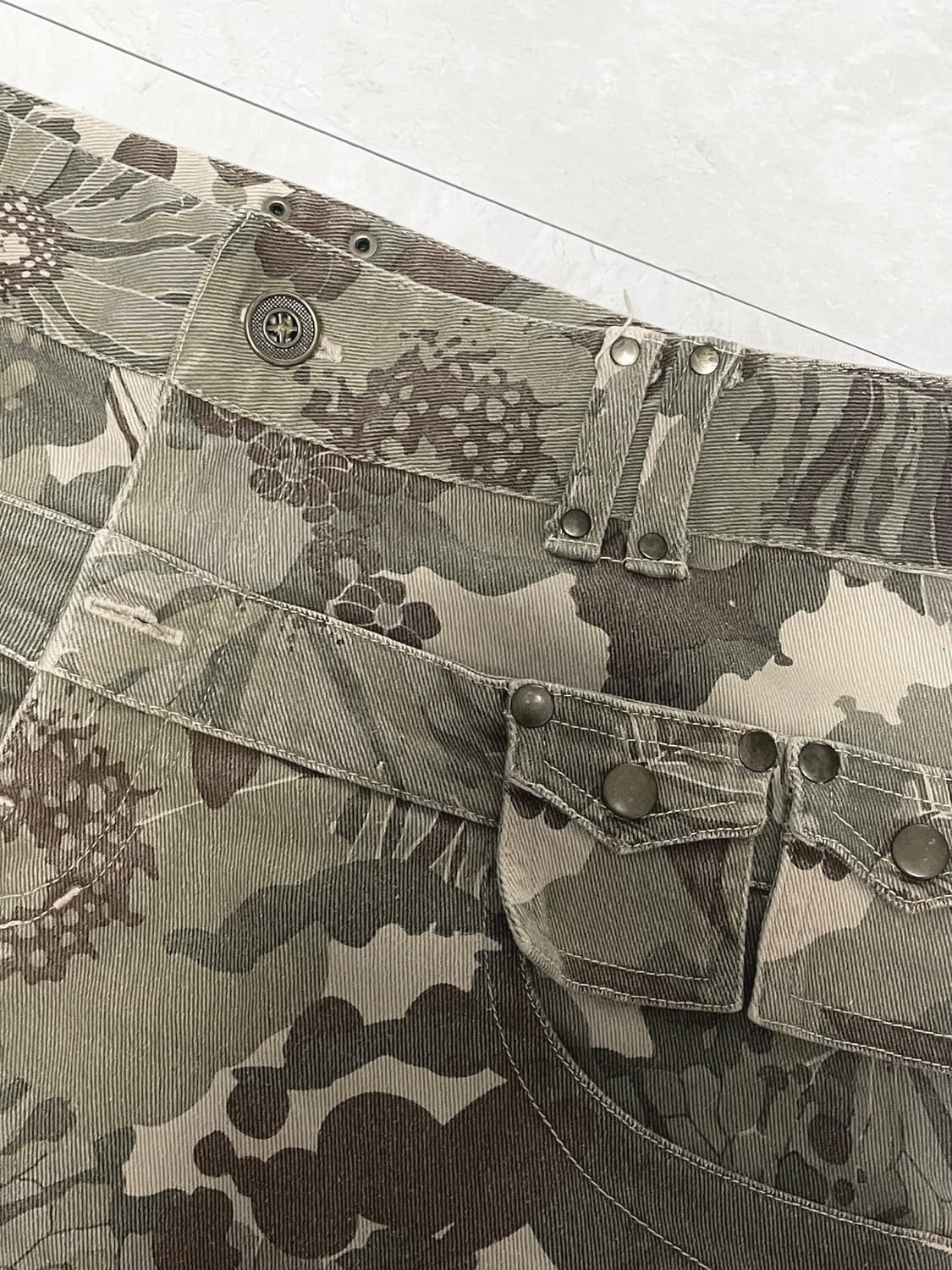 00s cargo vintage skirt 상품이미지3