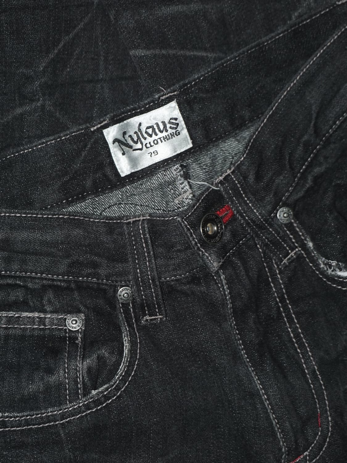 (nylaus) punk wing patch denim  상품이미지6