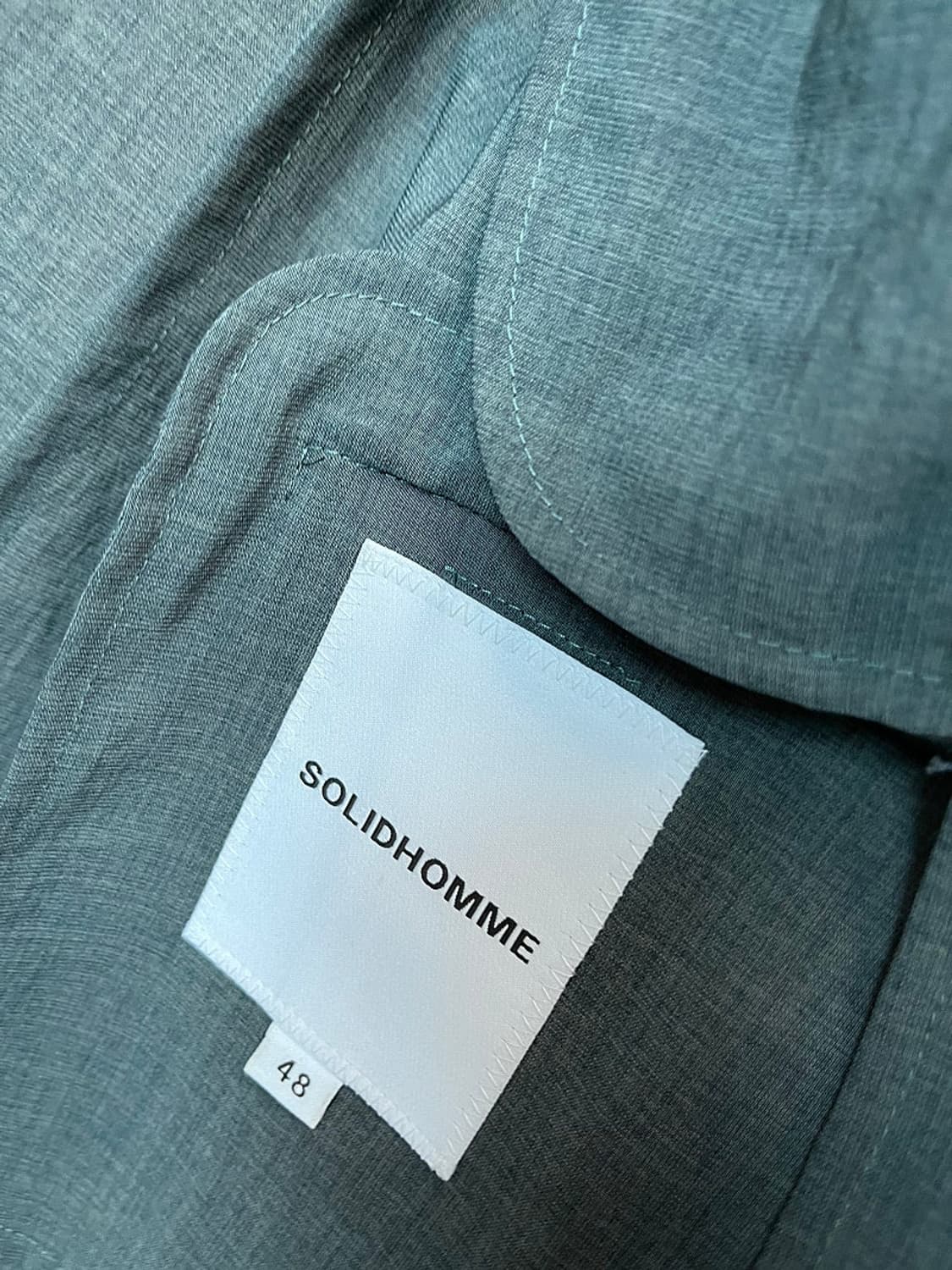 슬림100) 솔리드옴므 스판 자켓  상품이미지7