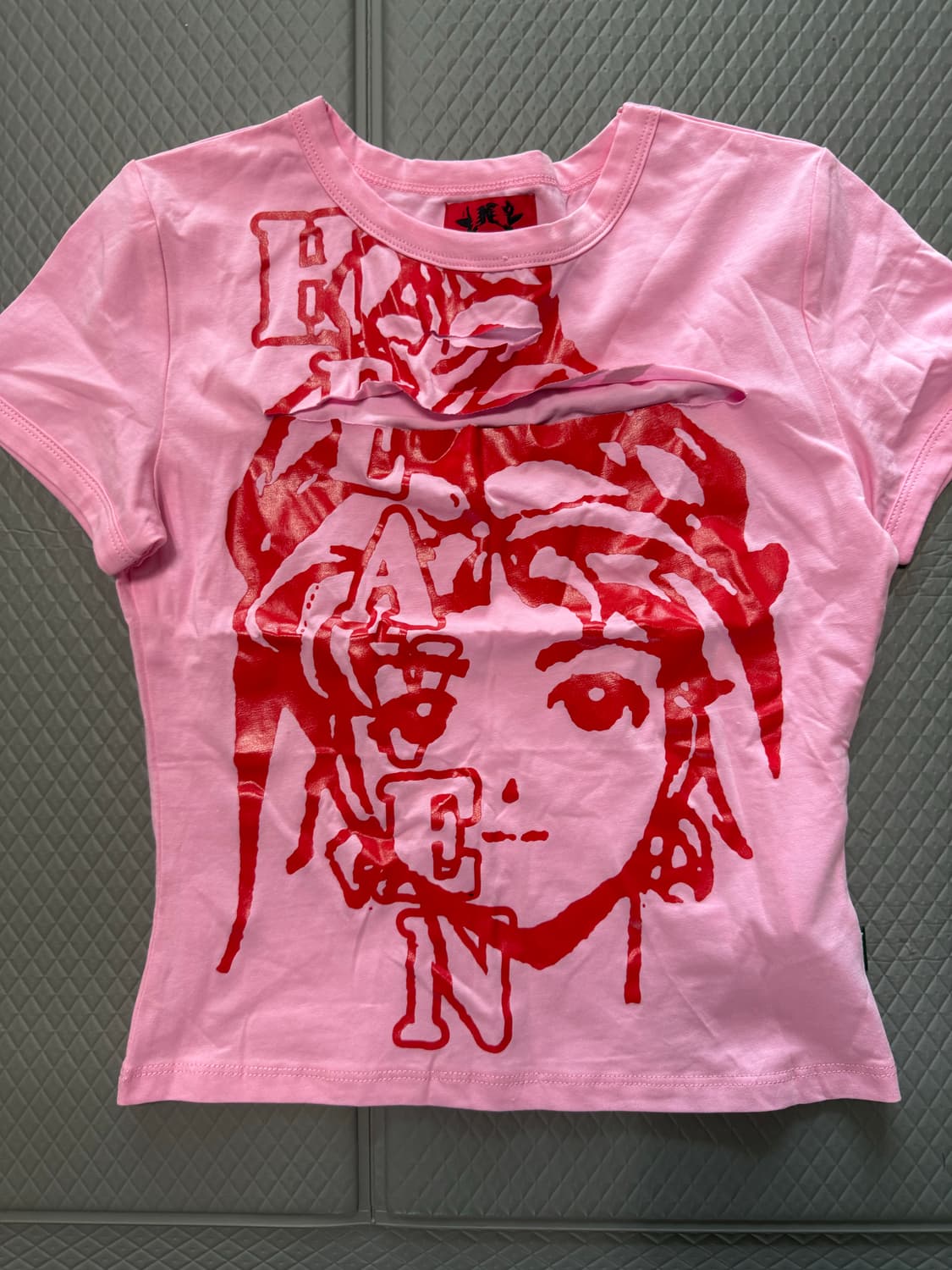 (S) 헤븐 바이 마크제이콥스 핑크 그래픽 티 상품이미지1