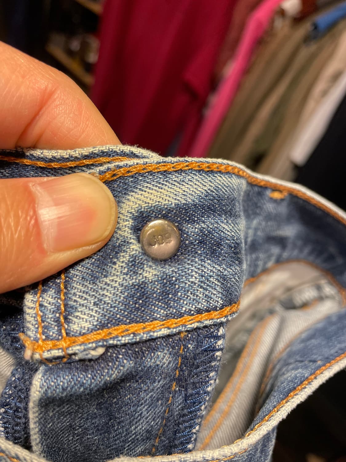 90 리바이스 502빅E 샐비지 반바지 상품이미지7