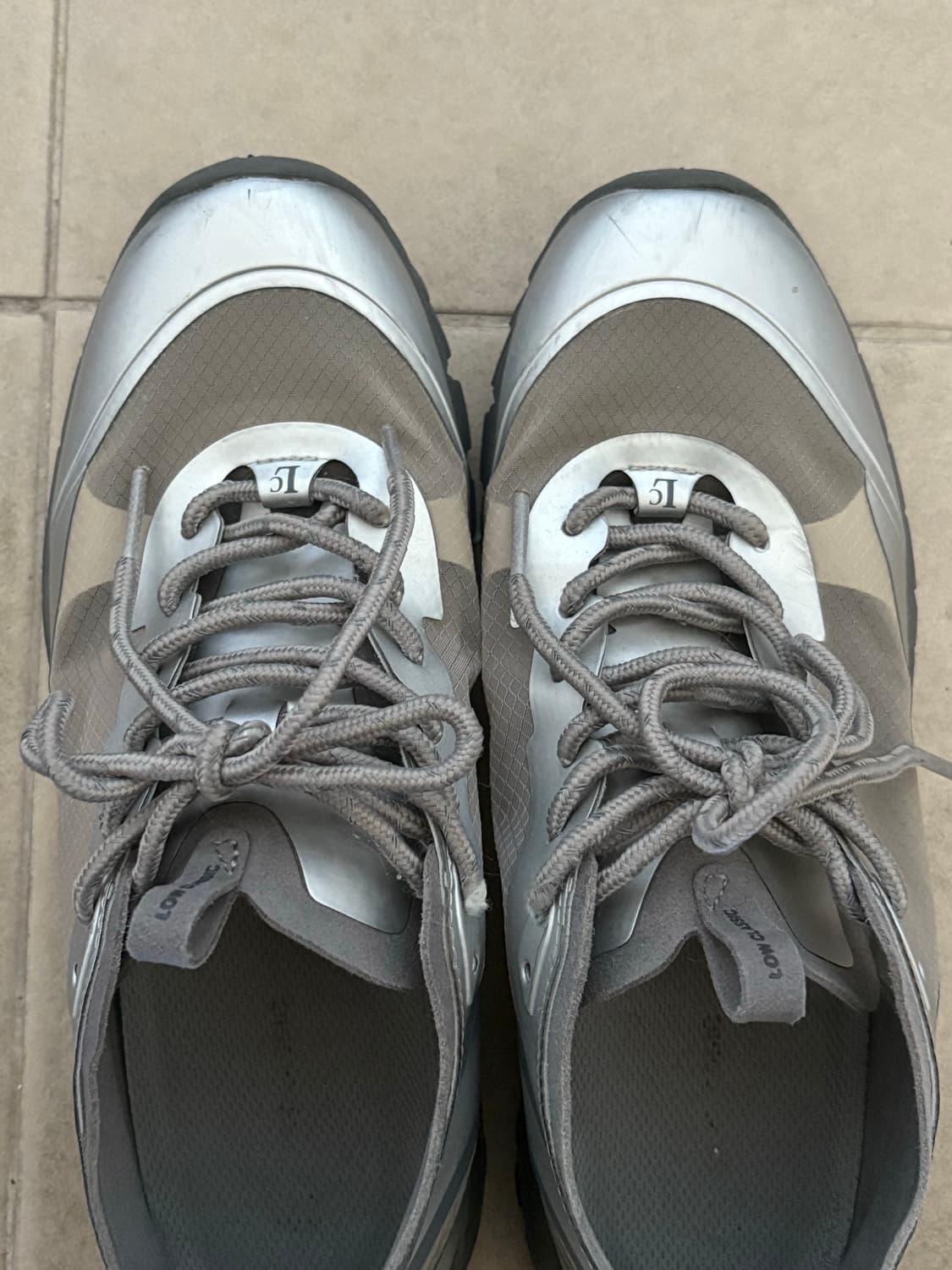 로우클래식 비브람 스니커즈 실버 245 상품이미지2