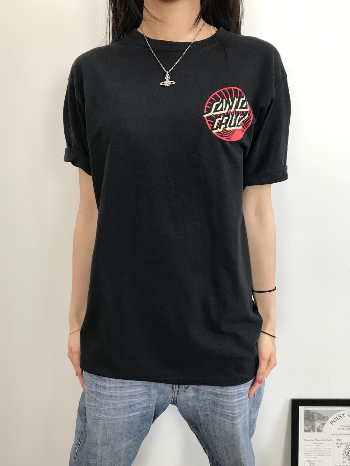 Santa Cruz Back Graphic Skate Tee 상품이미지2