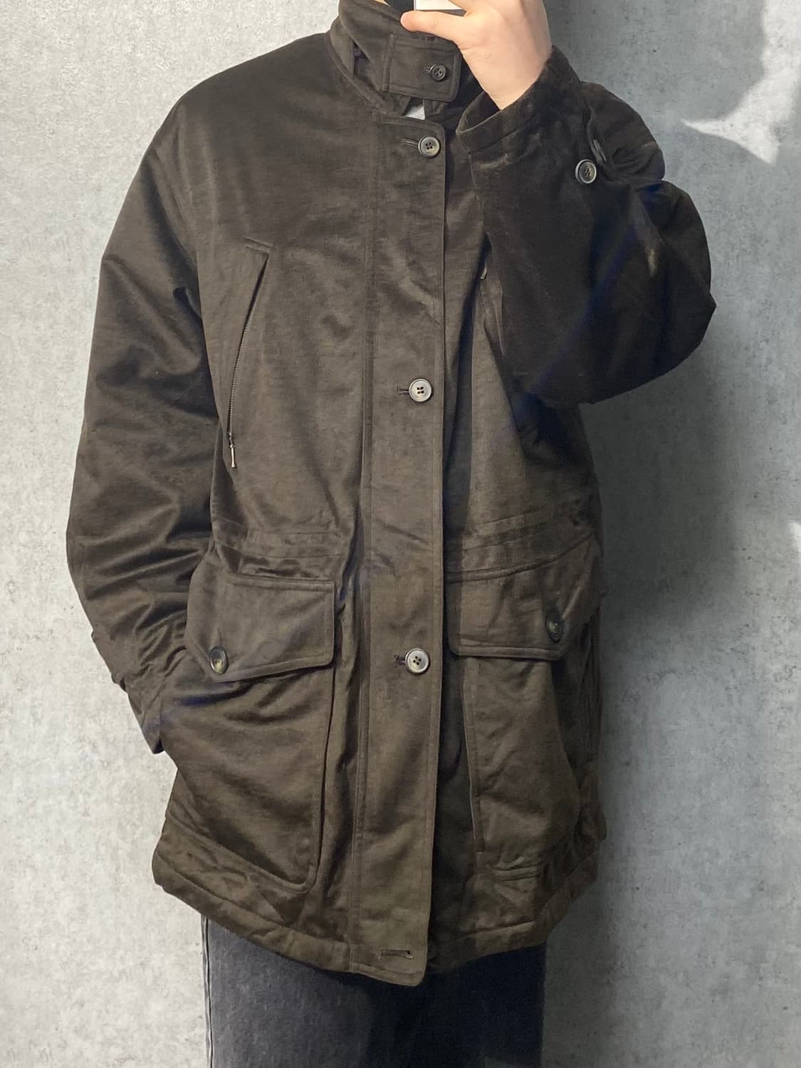 [L] Standard Member 재팬 브라운 사파리 자켓 상품이미지9