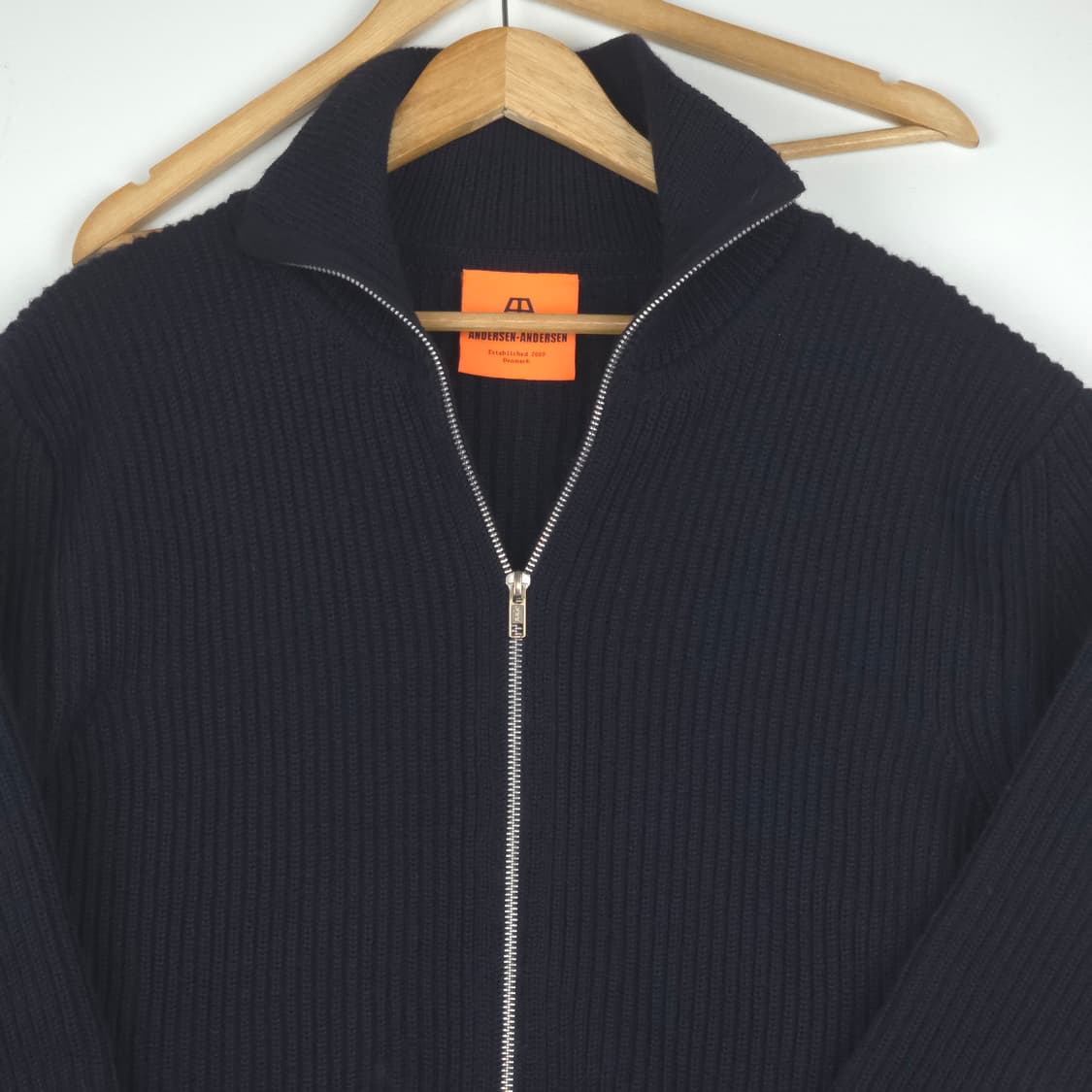 [L] 안데르센안데르센 메리노울 풀집업 상품이미지3