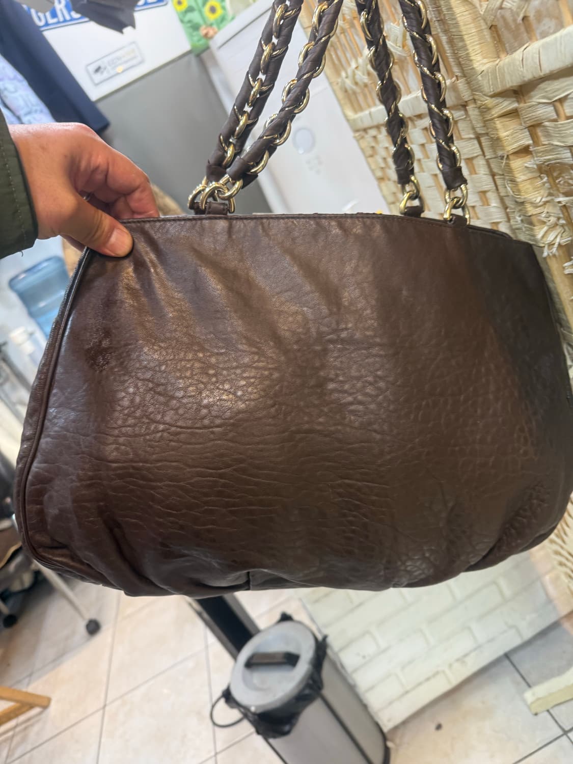 정품 펜디 미아 체인 숄더백 팝니다 상품이미지4