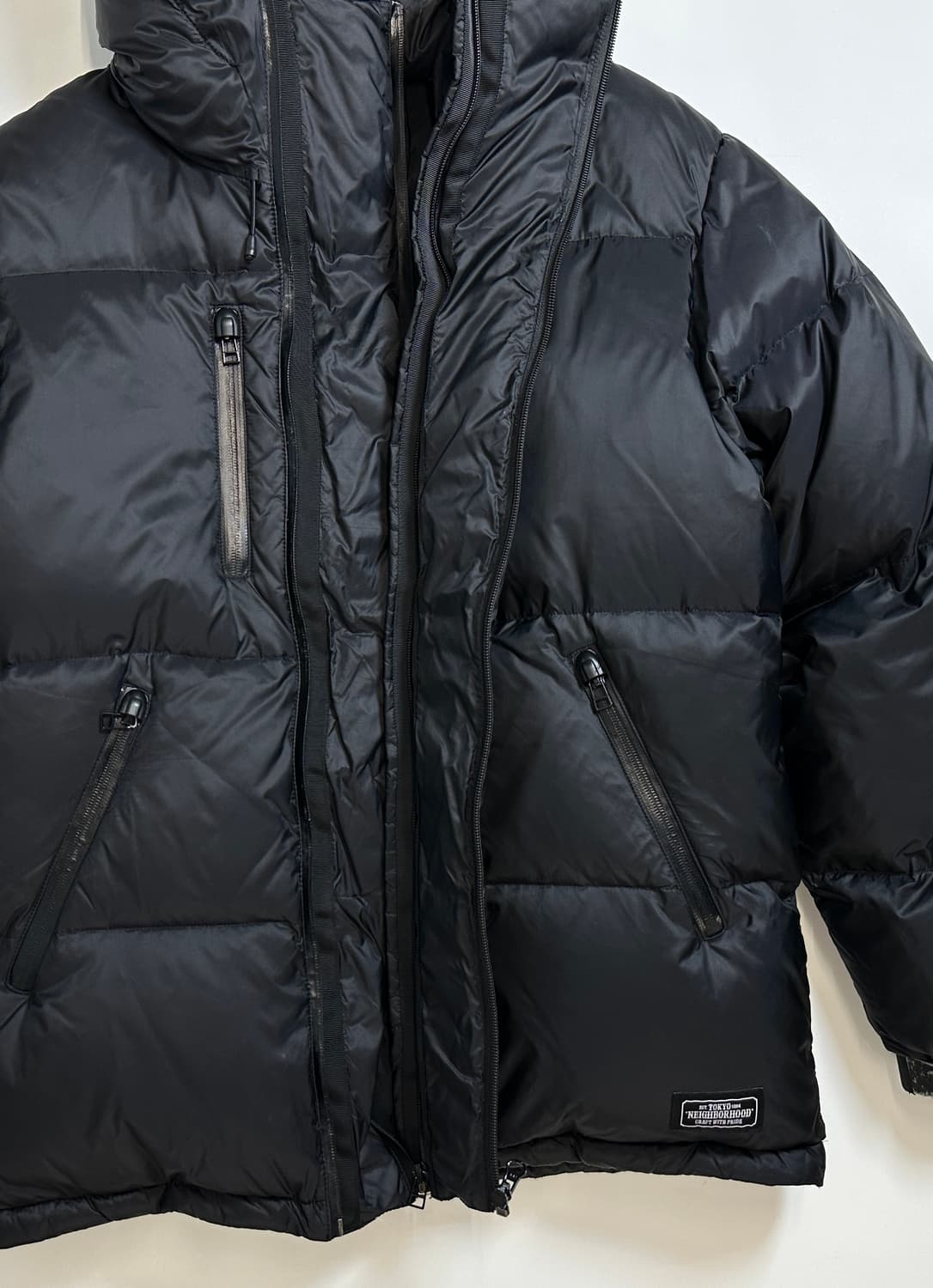 네이버후드 dej 덕다운 푸퍼 패딩 M 상품이미지4