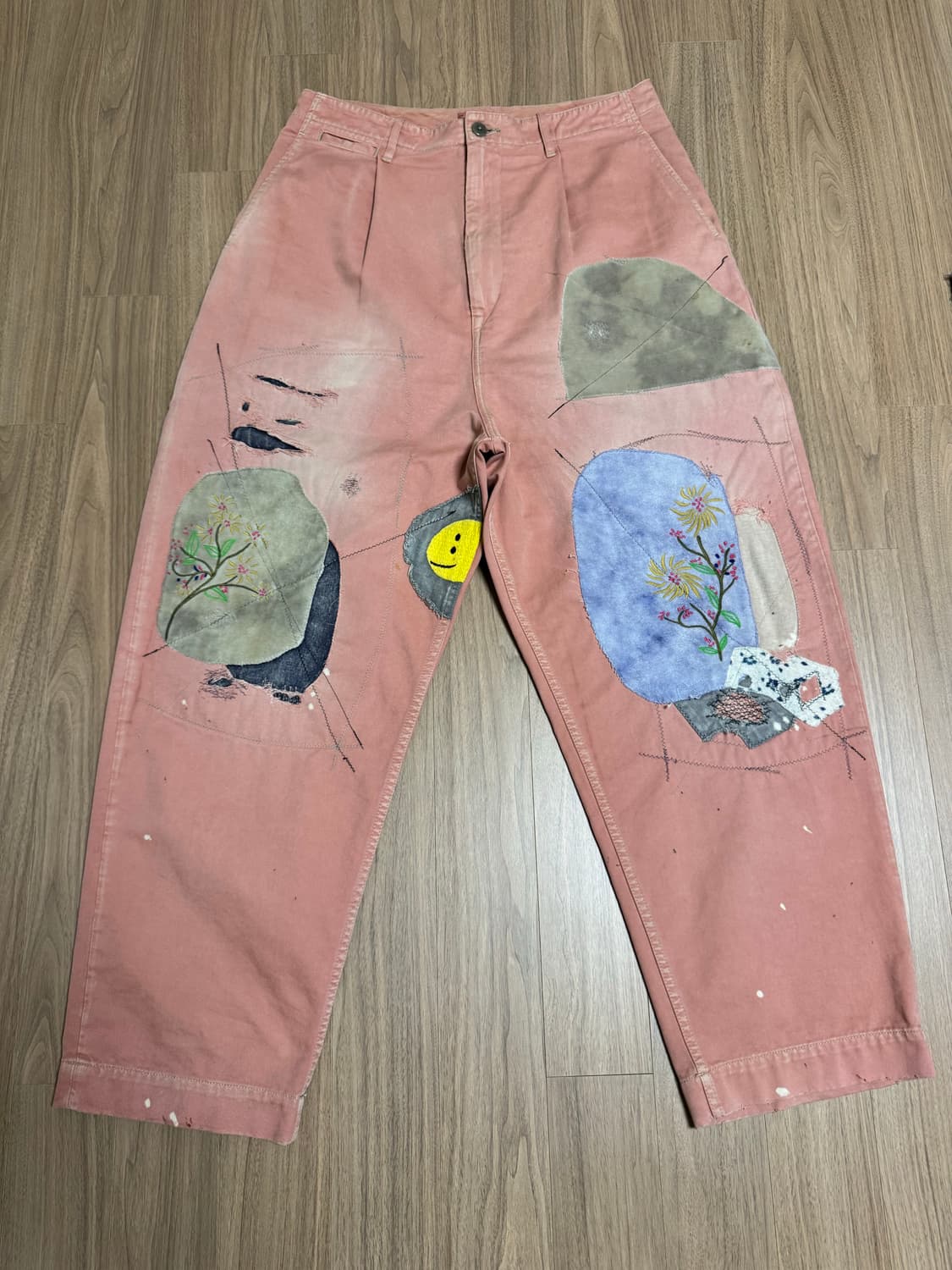 캐피탈 카츠라기 팬츠 핑크 4사이즈 상품이미지1