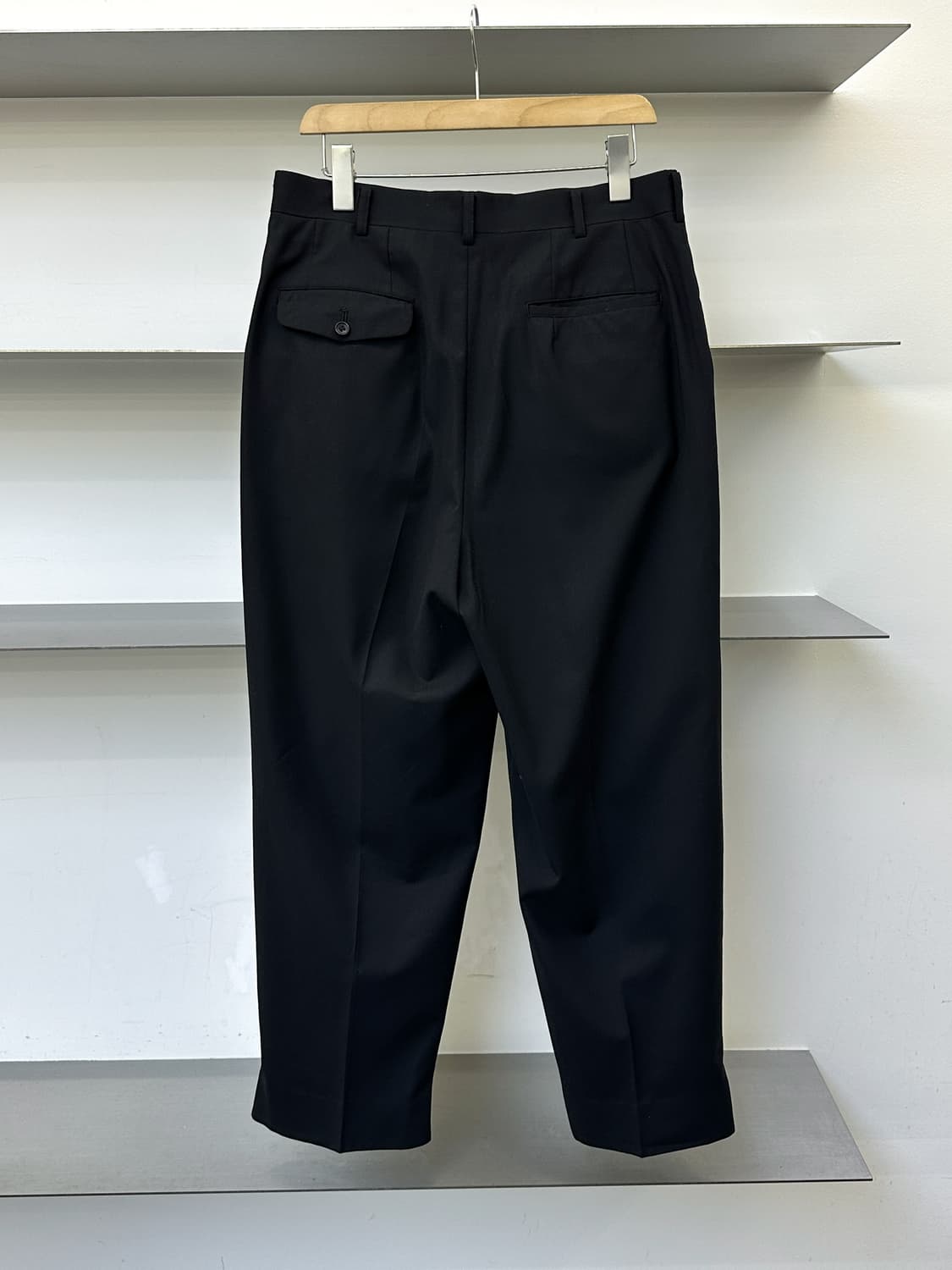 꼼데가르송 옴므 AD.2018 핀턱 울 슬랙스 상품이미지5