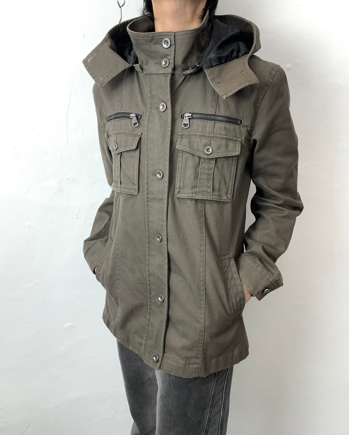 In The Attic Detachable Hood Cargo Field 상품이미지1