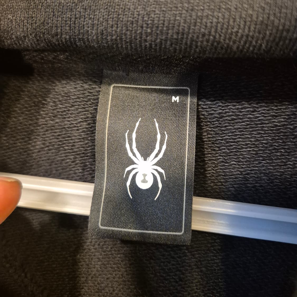 M 스파이더 블랙 후드 상품이미지3