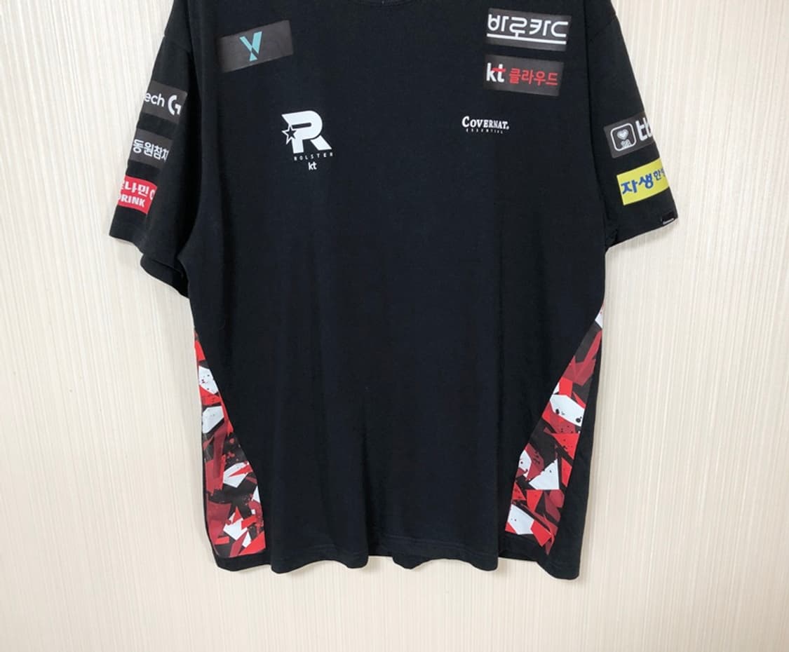 커버낫 KT롤스터 2024시즌 하반기유니폼/티셔츠 XL Spark 상품이미지3