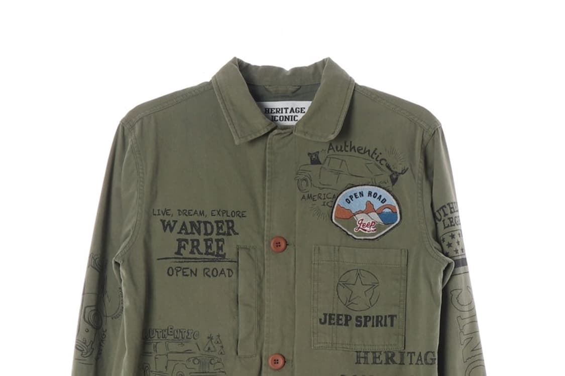 JEEP SPIRIT 카키 필드자켓 M 상품이미지3