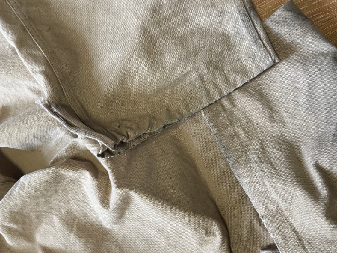 MJD 3D KNEE CANVAS PANTS 베이지 L 상품이미지3