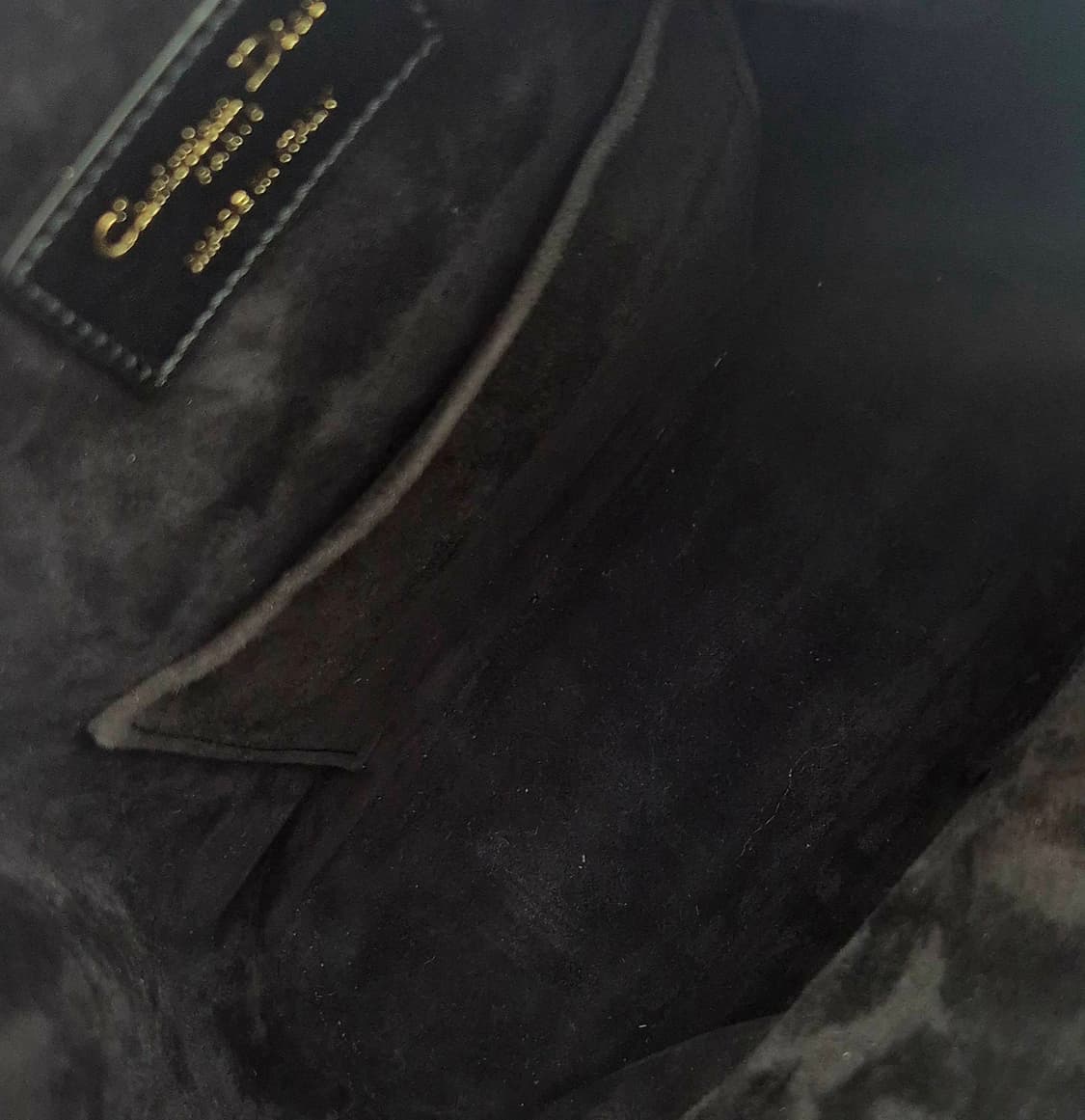 디올 쎄 디올 미듐 버킷백 블랙 상품이미지9