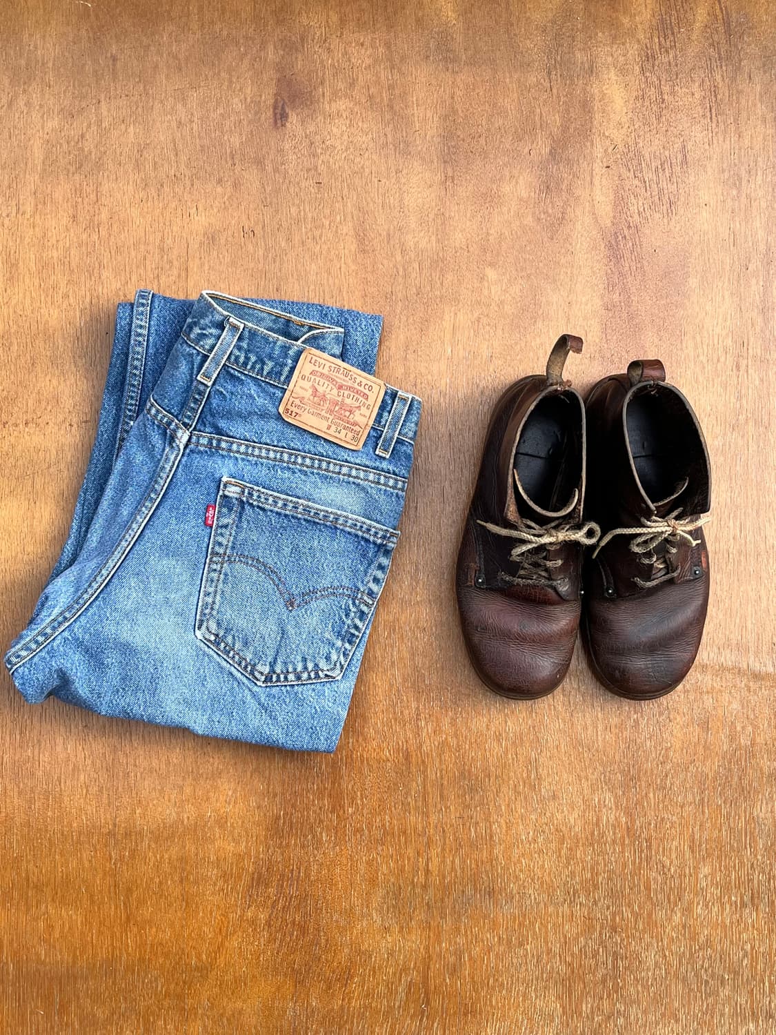 90s Levis 517 Denim Pants Red Tab 상품이미지1