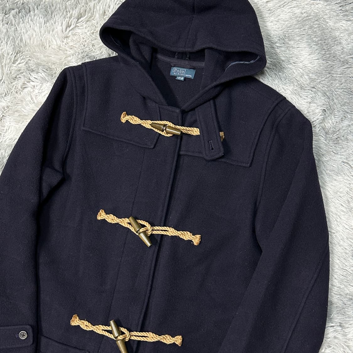 폴로랄프로렌 여성 떡볶이 후드 코트  상품이미지2