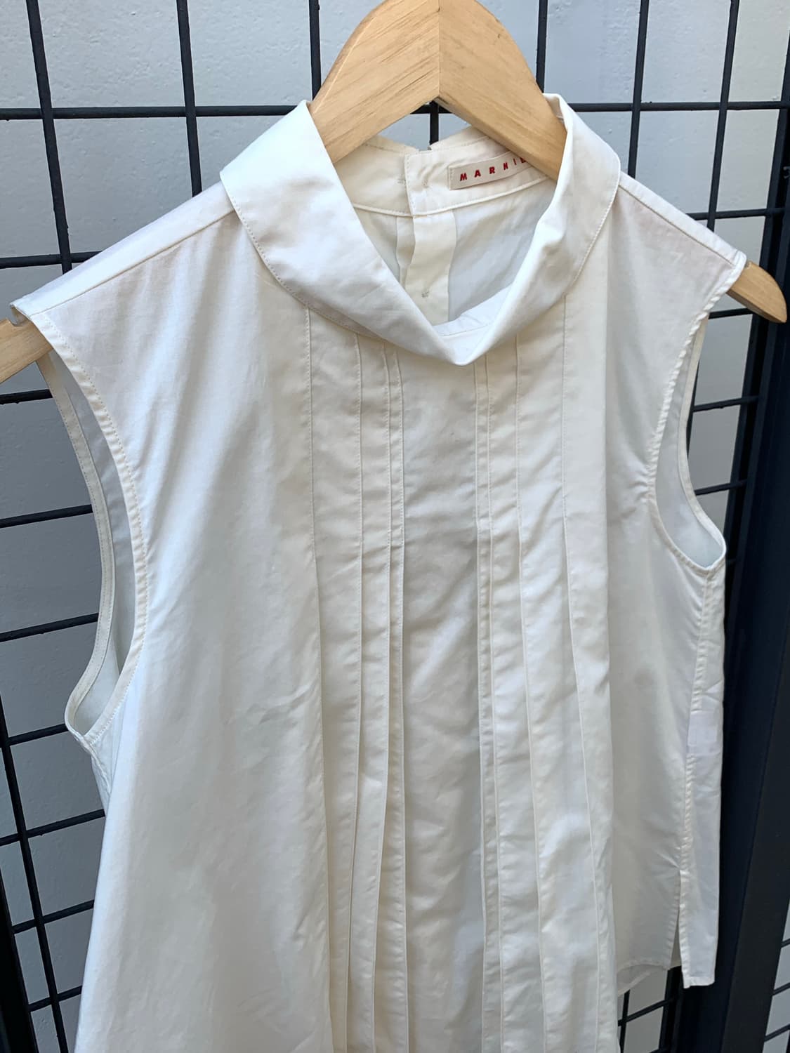 마르니 유니클로 슬리브리스 블라우스 상품이미지2