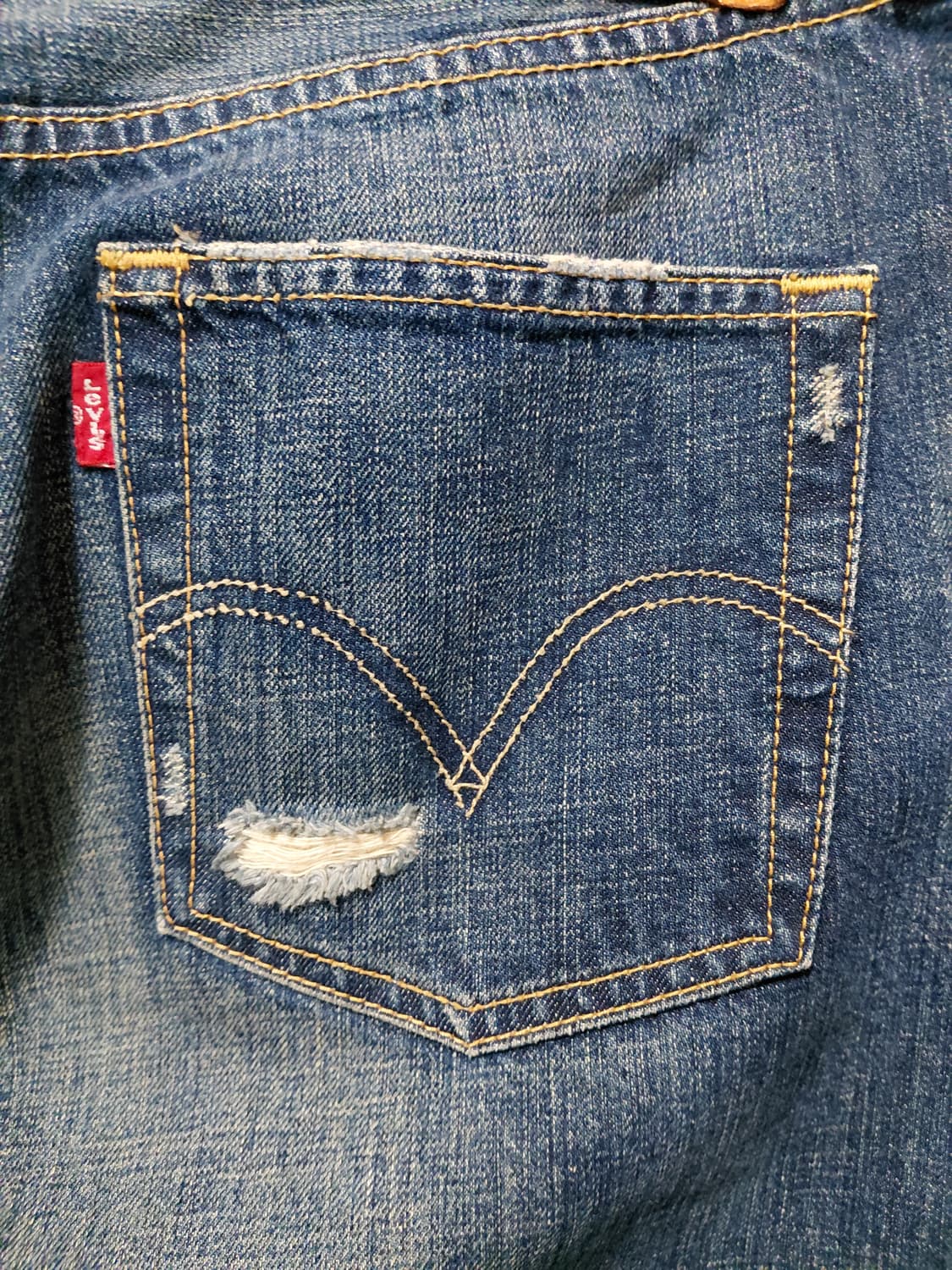 [리바이스501XX]2005년 한정판 스트레이트핏 데님 청바지 30사이즈 상품이미지3