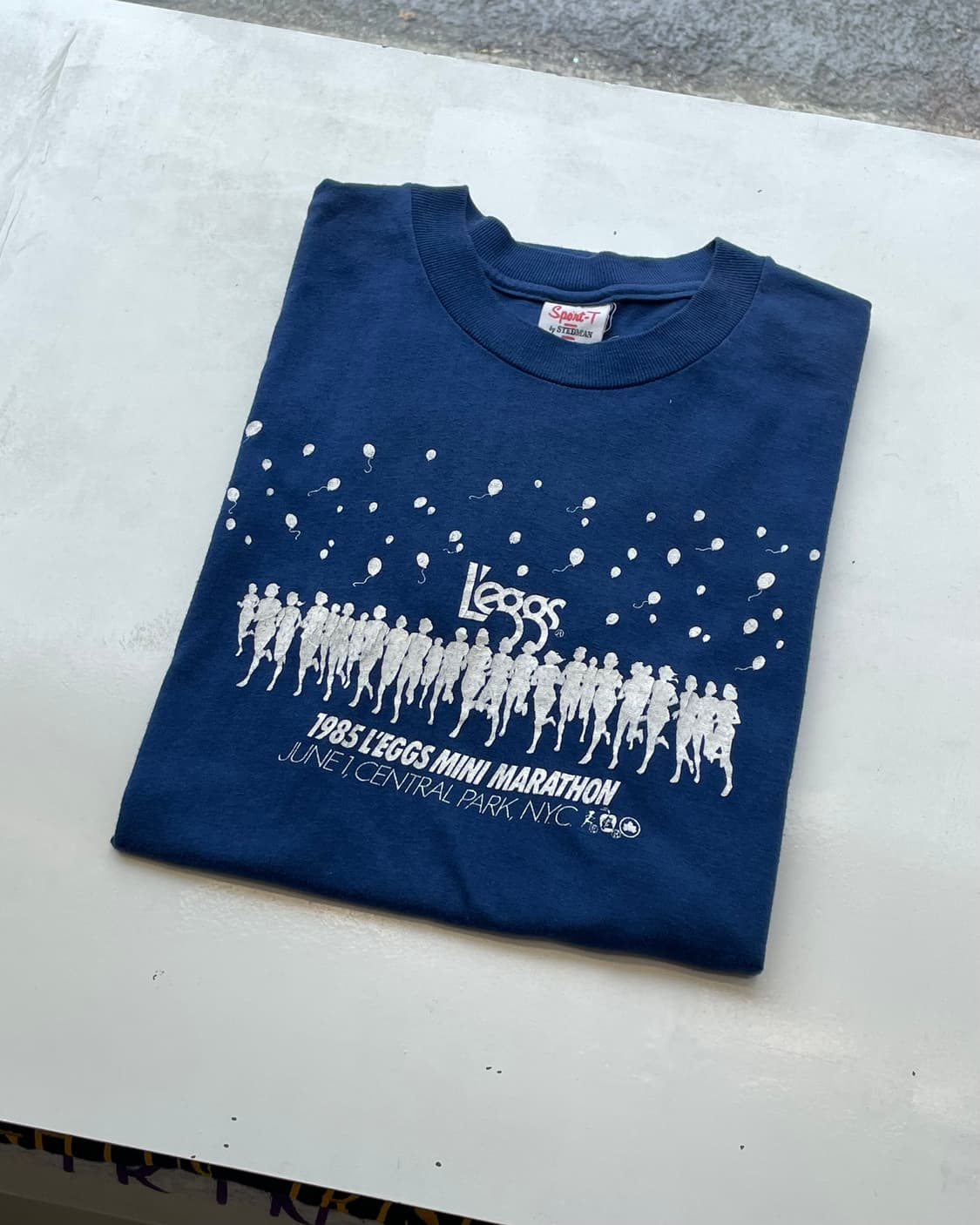 1985 “L'egg Mini Marathon” Promo T-shirt 상품이미지9