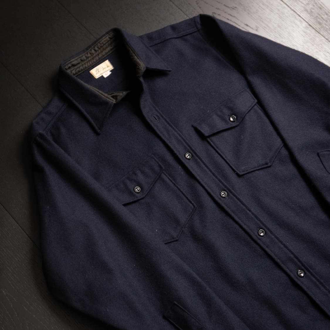 1960s L.L.BEAN WOOL CPO SHIRT (105-108) 상품이미지3