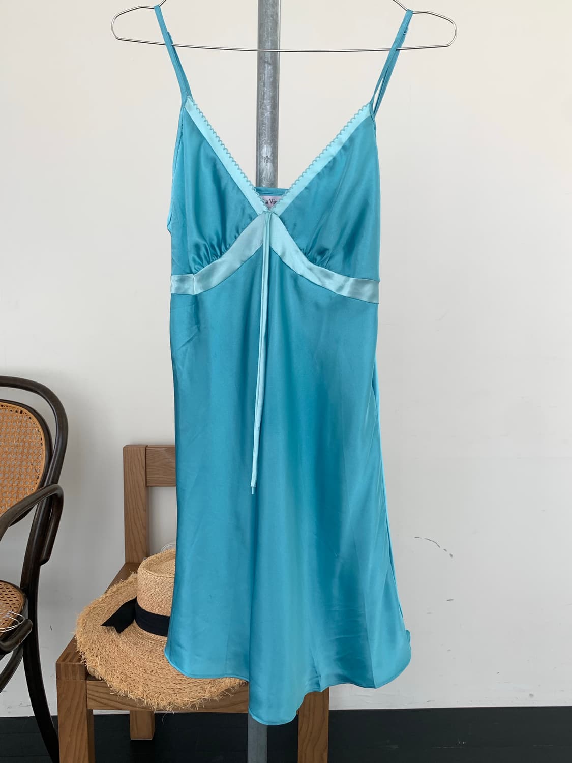blue slip dress 상품이미지1