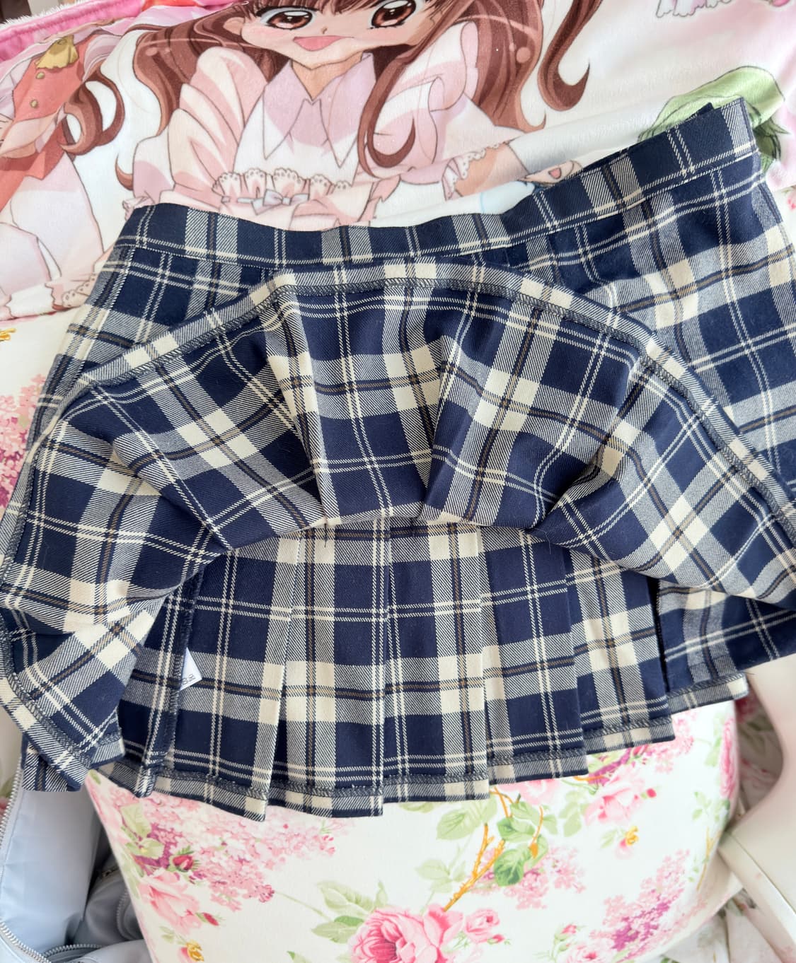 브랜디멜빌 아가일가디건/체크스커트 상품이미지5