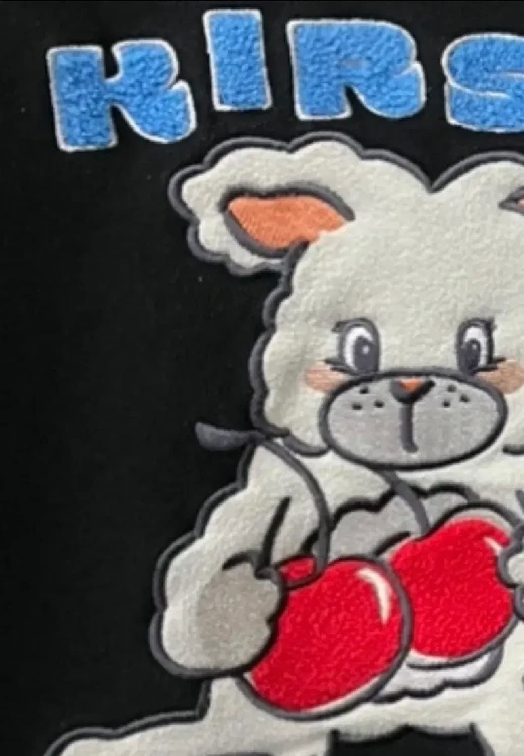 295 ) 한정판 키르시 기모 맨투맨 뽀글이 빅로고 상품이미지3