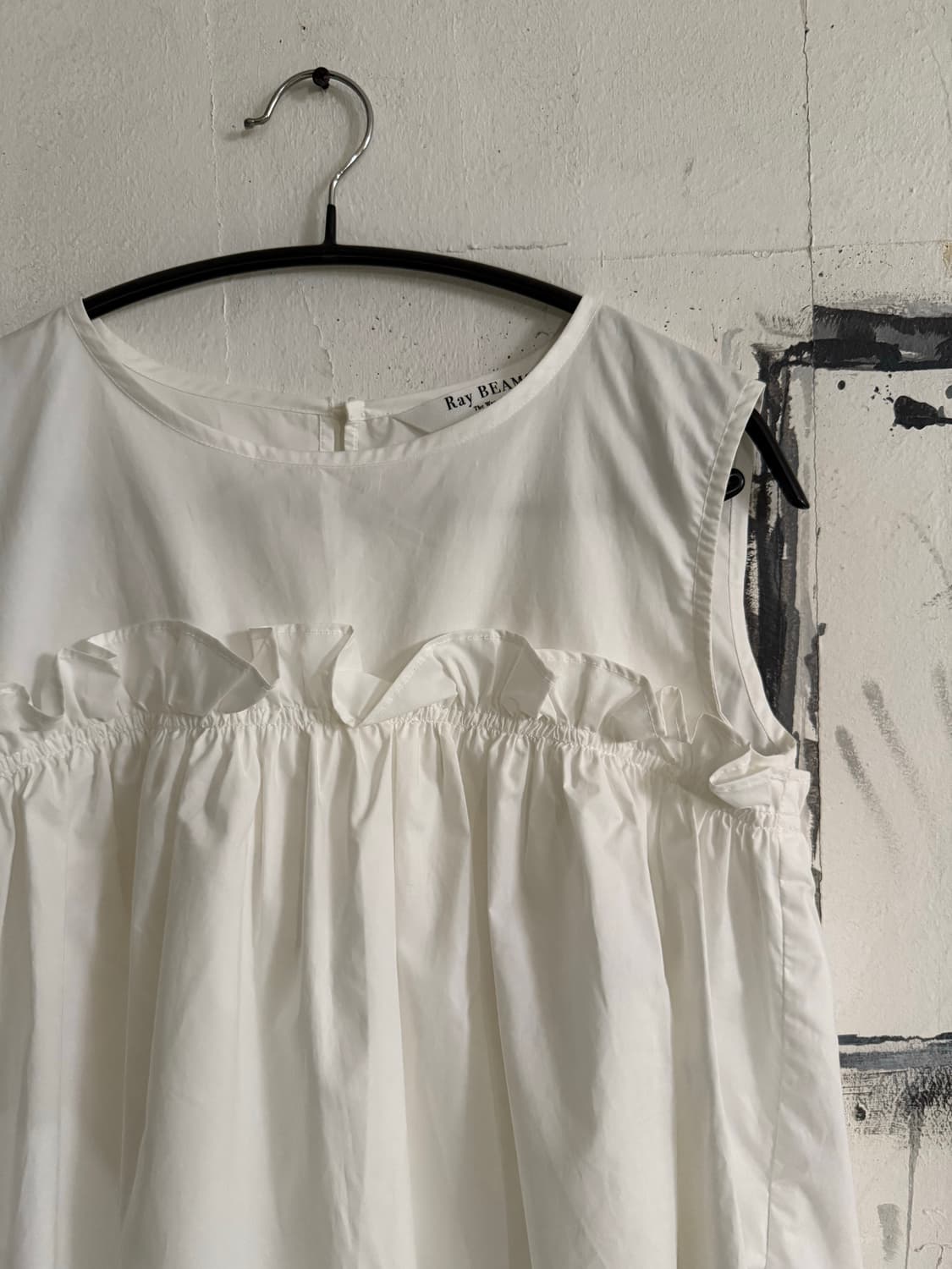 Ray BEAMS frill sleeveless 상품이미지3