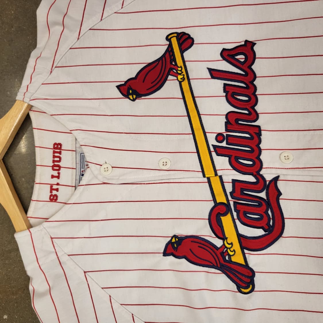 90s 스타터 MLB 세인트루이스 카디널스 야구 저지 상품이미지2